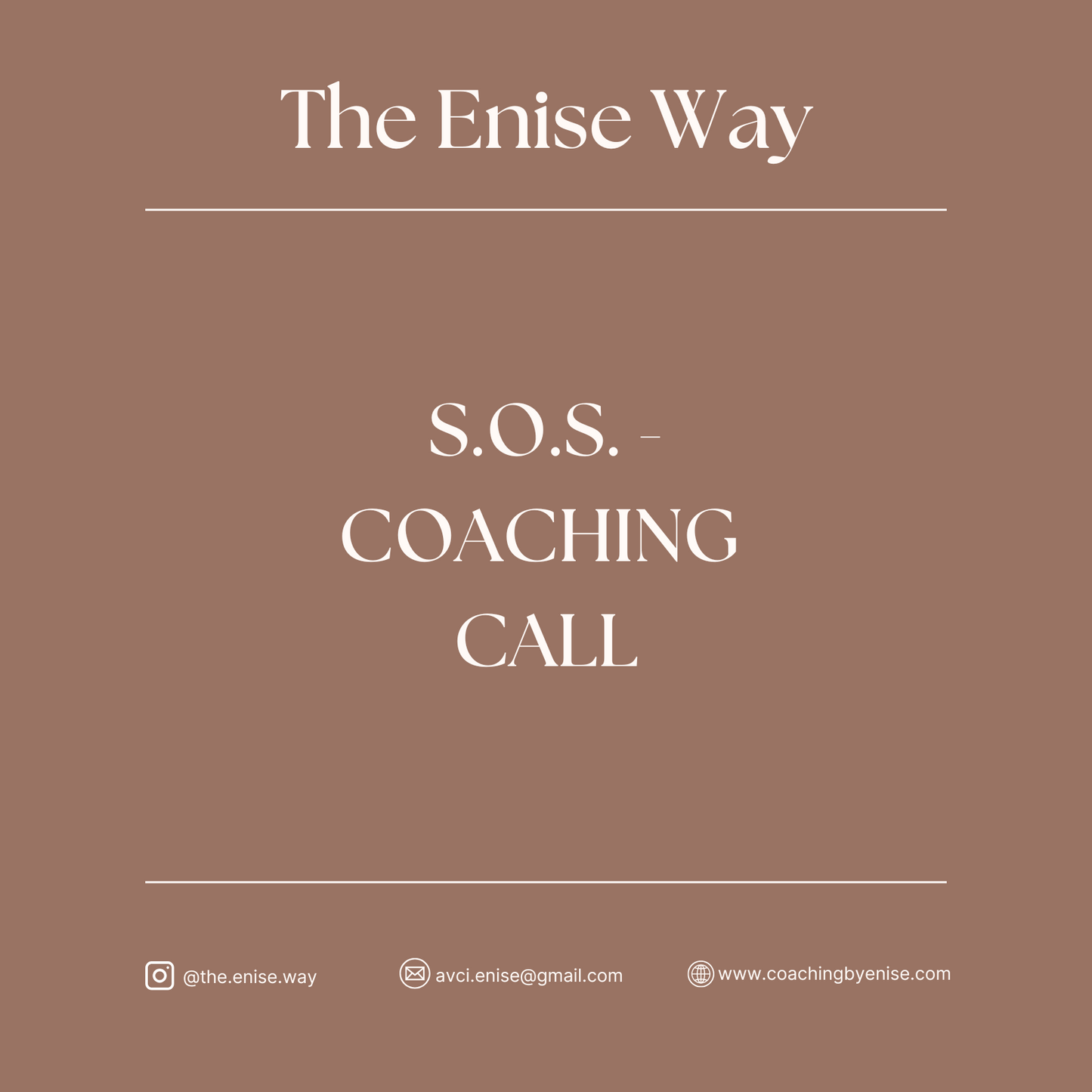 "Emergency coaching call"